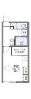 レオパレス福住B【104号室】の間取り