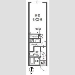 ル・ノール平岸【4階】の間取り