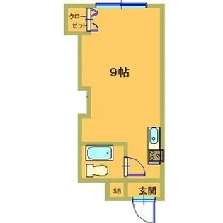 メゾン・ド・ノール【501号室】の間取り