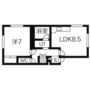 コーポ真栄【103号室】の間取り