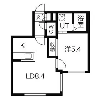 BRAMA【2階】の間取り