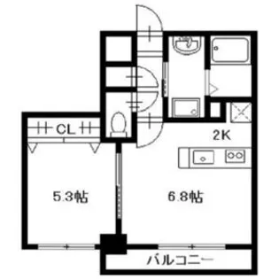 サンライトシティ豊平【10階】の間取り