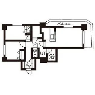 エクセランノール【201号室】の間取り