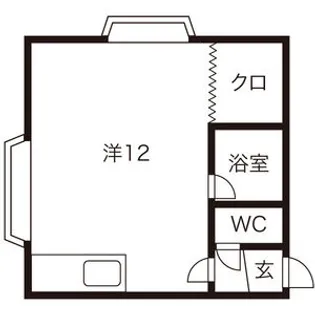 サンホームMS NO.12【303号室】の間取り