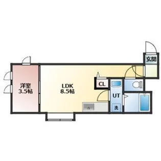 アストール1【103号室】の間取り