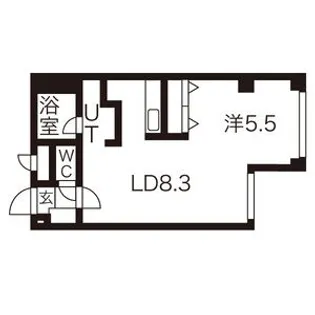 プリムラK1【305号室】の間取り