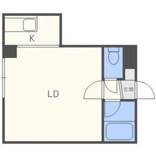 ジョインタービル【207号室】の間取り