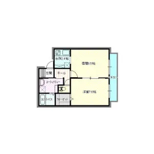 アフロディテ【4階】の間取り