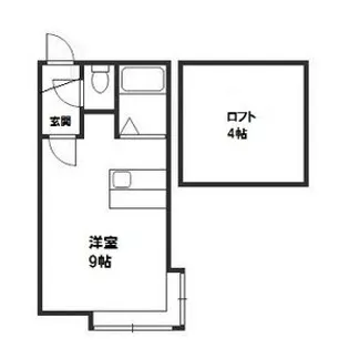 クリスタルコート羊ケ丘【203号室】の間取り