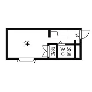 NOA豊平【208号室】の間取り