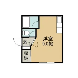 ローヤルハイツ中の島【306号室】の間取り