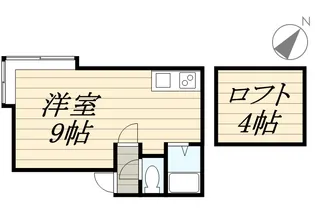 RT月寒公園【204号室】の間取り