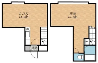 月寒原レジデンス【1階】の間取り
