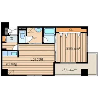 A・STAGE【2階】の間取り