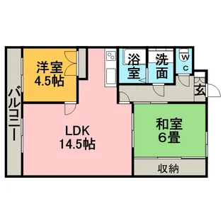 KISS INN 11【302号室】の間取り