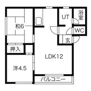 エイトハイツ【201号室】の間取り