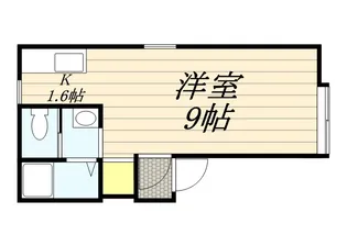 メゾンコリーヌ【0202号室】の間取り