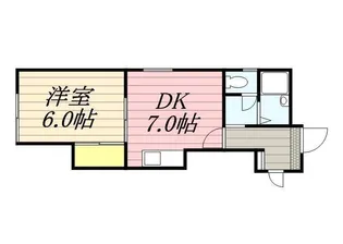 マイコール札幌【0104号室】の間取り