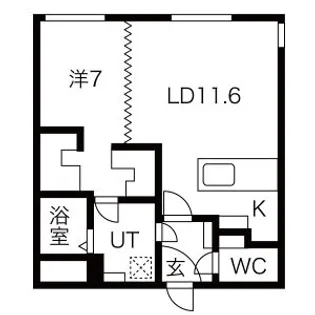 RESIDENCE SAPPORO T9【3階】の間取り