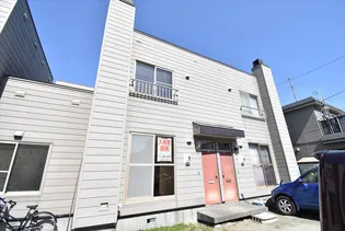 北海道札幌市清田区北野七条3丁目【テラスハウス】の外観