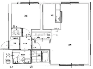 ハイツオータニ【2階】の間取り