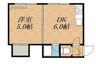 丹羽マンション【0005号室】の間取り