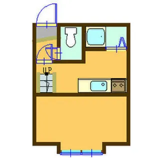 1Kの間取り画像