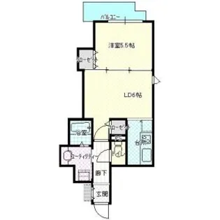 アルルⅠ【1階】の間取り