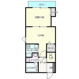 アルルⅠ【2階】の間取り