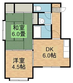朝日ハイツ真栄【301号室】の間取り