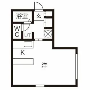 グレイシャス美園【402号室】の間取り