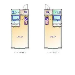 クリア美しが丘【103号室】の間取り