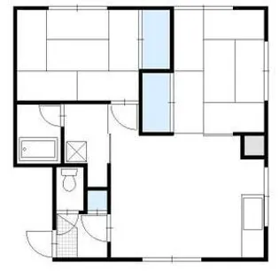 佐々木ハイツ【201号室】の間取り