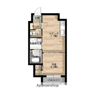 MARVIN(マービン)【402号室】の間取り