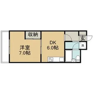 真栄ビル【301号室】の間取り