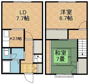 メゾンノザキ【102号室号室】の間取り