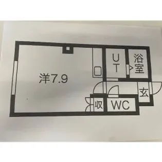 シュロス西岡【203号室】の間取り