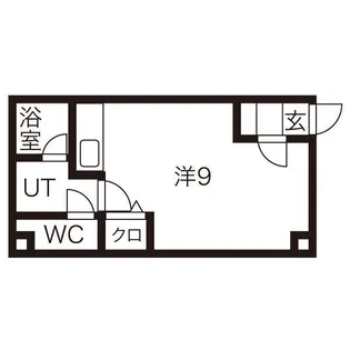シュロス西岡【101号室】の間取り