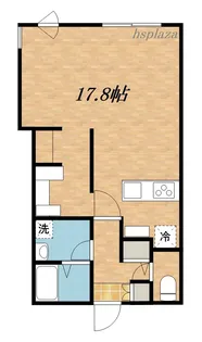 ピオネロ月寒【2階】の間取り