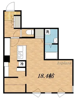 ピオネロ月寒【4階】の間取り