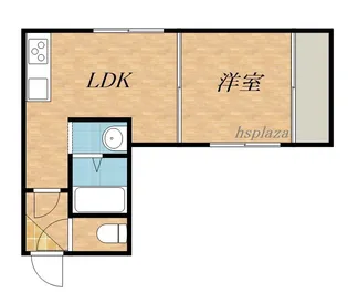 ビッグバーンズマンション月寒Ⅰ【401号室】の間取り