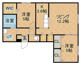 北海道札幌市豊平区豊平三条1丁目【マンション】の間取り