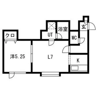 ビスタ【2階】の間取り