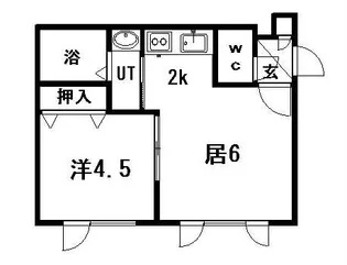 リッチタウン栄通壱番館【303号室】の間取り