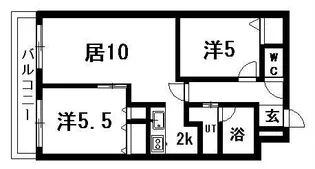 ティアラ福住第Ⅰ【306号室】の間取り