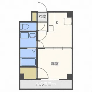 パラッツォ884【302号室】の間取り