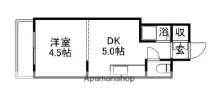 北海道札幌市豊平区豊平四条10丁目【マンション】の間取り