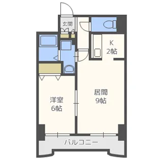 ティアラ豊平第二【703号室】の間取り