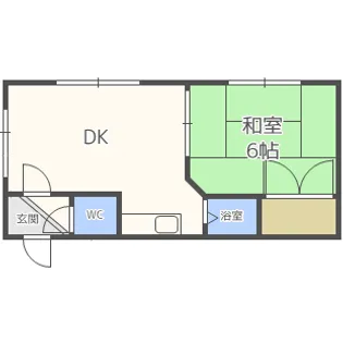コーポシルビア【205号室】の間取り
