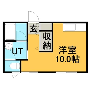 メゾンド真駒内【303号室】の間取り